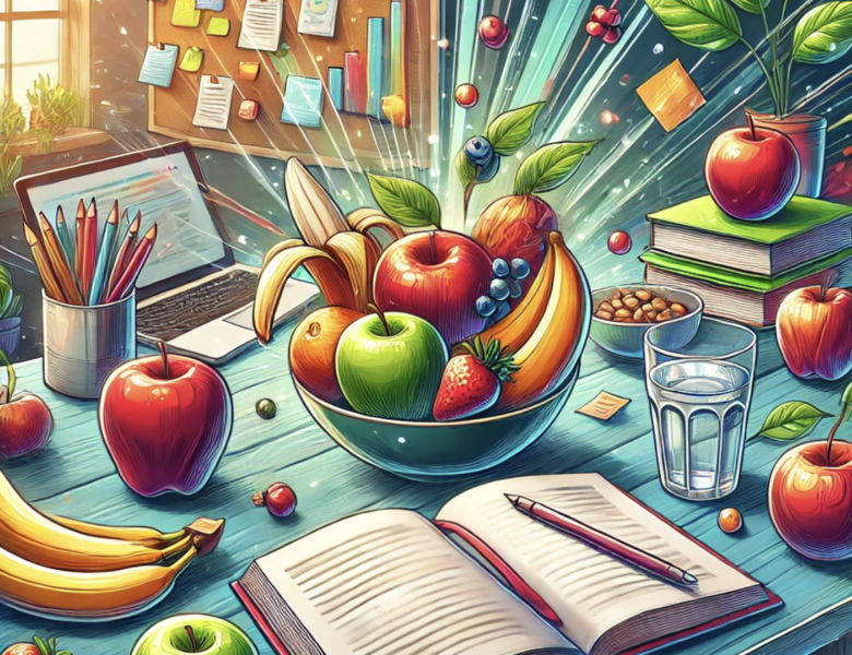 L’alimentation saine : un facteur clé pour une étude efficace