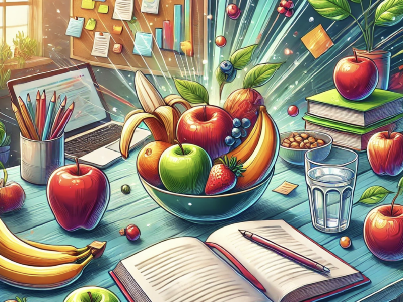 L’alimentation saine : un facteur clé pour une étude efficace